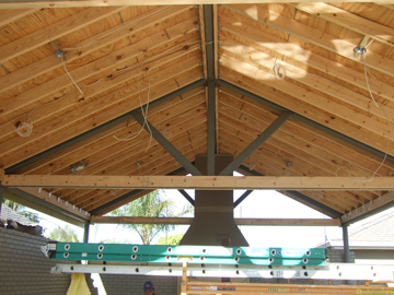 Ceiling During the Remodel